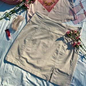 Free People Corduroy Mini Skirt